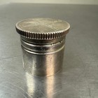Vtg Sterling Silver Catholic Priest s Anointing Oil Screw Top Container 72 Grams