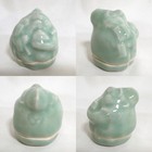 Japanese Tea Ceremony Celadon Monkey Zodiac Kogo Ishida Rainosuke-kg413