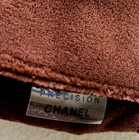 Chanel Cc Vip Precision Brown   White Tote Messenger Bag New
