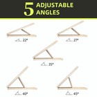 Adjustable Wooden Slant Board For Calf Stretching 22   27   35   40   45   portabl   