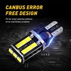 912 T15 921 White Led Reverse Backup Light Bulb Canbus Error Free 6000k