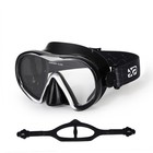 Anti-fog Scuba Diving Mask - Wide View Snorkeling Goggles With Nose Cover  Tempe