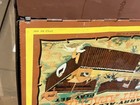 Vintage Marx Tin Litho Carry-all  Fort Apache Play Set W figures   Accessories