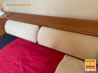 Teak Danish Modern Queen Floating Platform Bed With Nightstands By Kibaek - Mint