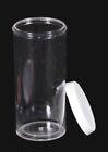 12 Dram  1 50 Oz   Clear Polystyrene Plastic Vials With Snap Caps