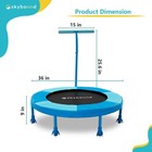 Skybound Kids Trampoline With Handle 36 rebound Mini Trampoline For Toddlers
