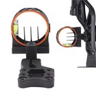 3-pin  019 Fiber Optics Bow Sight For Compound Bow Hunting Competition Practice