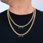 14k Yellow Gold 6 5mm Miami Cuban Italian Link Chain Necklace Mens Women 16 -30 