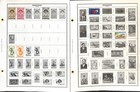 Madagascar Stamp Collection On 18 Harris Pages 1896-1989 French Colony