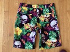 Loud Mouth Loudmouth Golf Shorts Eeuc Sz 34 Skulls