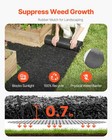 Vevor 2 Rolls Rubber Mulch Roll For Landscaping 96 X 22in Rubber Mulch Mat