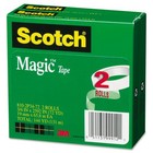Scotch Magic Tape 3 4  X 2592  3  Core 2 pack 8102p3472