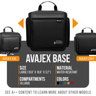 Travel Toiletry Bag For Men And Women -  10 6   x10 6   x3 2     Large Hanging Toiletr