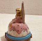 Rochard Limoges Porcelain Tooth Fairy Trinket Holder In Orig  Box Made In France