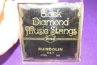 7 Pc Vintage Black Diamond Mandolin Strings  New Stock Steel 755-756-758-759 Nos