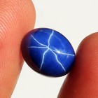 7 50 Ct 9x13x4 Mm Natural Blue Star Sapphire Oval Cabochon Loose Gemstone Str-02
