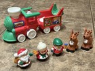 Fisher Price Little People Christmas Train Lot Set