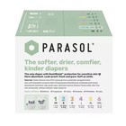Parasol Chlorine-free Diapers With Rash Shield Protection Size 2 80ct