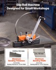 Vevor Roller Bender 2 In   50 Mm Max Rolling Width Manual Metal Ring Bender