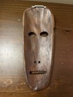 Tiki Hand Carved Wood Wall Mask Brown
