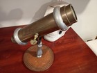 Antique Vintage Parlor Tabletop Kaleidoscope Brass  Glass  Aluminum wood C 1930s