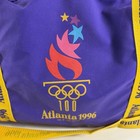 Vintage 1996 Atlanta Olympic Games 100th Anniversary Gym Duffel Bag Usa Atl Read