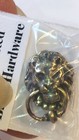 New Dollhouse Miniature Artisan Ron Stetkewicz Brass Lion Door Knocker Hardware