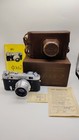 Rare 1960 Set  Vintage Fed 2 Film Camera   Industar 26m Lens Based Leica Working