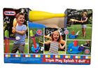 Little Tikes Outdoor Triple Play Splash T-ball Game Set New Nib