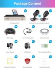 Zosi H 265  5mp Lite Dvr Security System 8ch Dvr 1080p Cctv Camera Night Vision