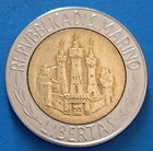          San Marino          Coin Coin 500 Lire 1984 Albert Einstein Bimetallic