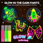 Glow In The Dark Painting Kit For Kids - Creative Art Set For Ages 6-12