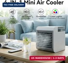 Portable Air Conditioner Fan  4-in-1 Mini Air Cooler With 450ml Water Tank  3 Sp