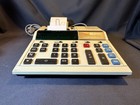 Vintage Sharp Compet Os-2169 Electronic Calculator W 9 Rolls Of Paper - Works
