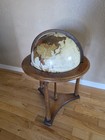 Replogle 16 diameter Platinum Classic Series Globe W solid Wood Stand   Casters