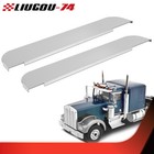 Fit For Kenworth T600 T660 T800 W900 5  Chop Top Door Trim Stainless Steel New