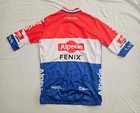 Mathieu Van Der Poel Signed 2021 Alpecin-fenix Cycling Jersey Dutch Champion