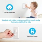 Moms Choice Gold Awards Winner - Outlet Covers With Hidden Pull Handle Baby