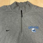 Nike Team Glenville State Pioneers Quarter Zip Sweatshirt Xxl Gray Fleece 1 4