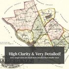 Old Map Of Mercer County  Nj 1875 - Vintage New Jersey Art