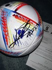 Lionel Leo Messi Signed Official 2022 World Cup Soccer Ball Champs Beckett