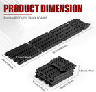 Tire Traction Mats Foldable  Portable Recovery Track Boards For Off Road 4x4 Sno