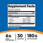 Nutricost Bcaa Powder  unflavored  30 Servings- 6000mg Per Serving  High Quality