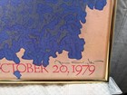 Vintage 1979 John F Kennedy Library  victura  Frame And Mat Signed  Jamie Wyeth 