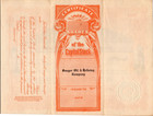 1929 Sanger Oil   Refining Company Stock Certificate 1 Share Delaware