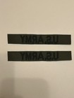 2x Us Army Name Tape Strip Usgi Embroidered Nametape Unissued New