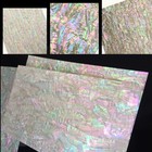 Abalone Shell Veneer Sheet Inlay 9 1 2 x5 1 2 x1 64   240x140mm  Luthier New