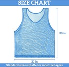6 Pcs Pinnies Soccer Pennies  Team Practice Jersey For Youth Teen Adult Sports