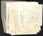 Group Of 22 1931 Handwritten Correspondence Letters To Leys Jewelry Butte  Mt