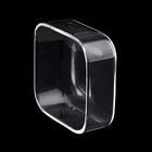 Weaverbird Aquarium Shrimp Feeder Dish Fish Tank Feeding Bowls Glass Square Clea